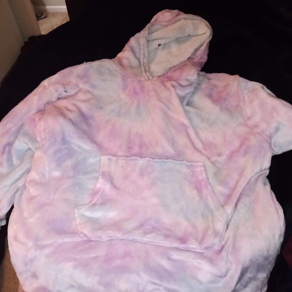 Tie-Dye Hooded Sweatshirt